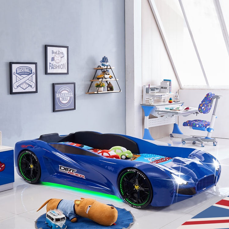 “Rev Up Bedtime with the Modern Kids Toddler Race Car Bed: A Gift of Adventure and Comfort”