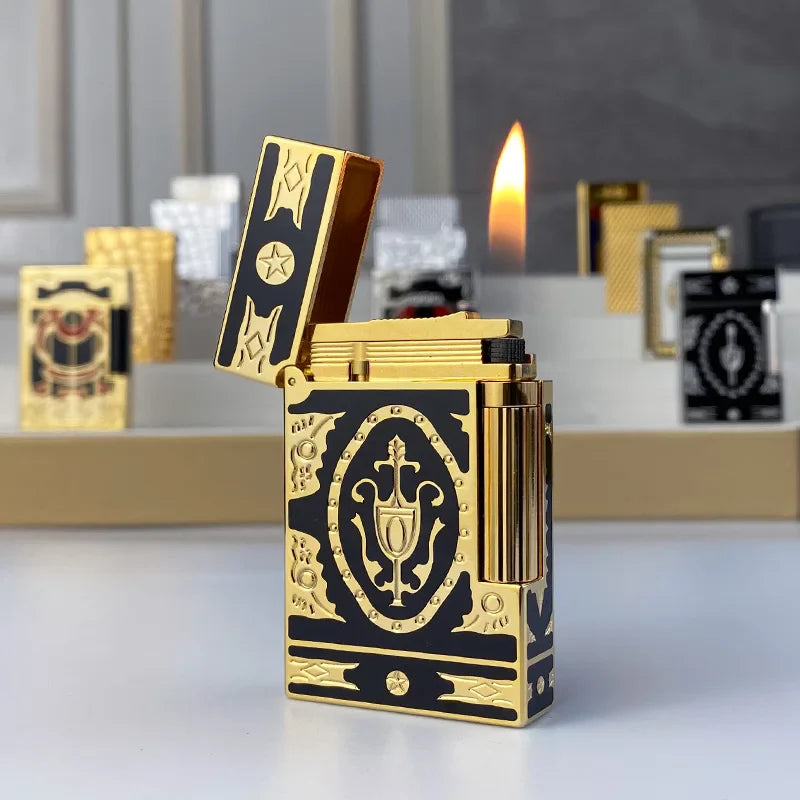 Discover the Handcrafted Retro Flame Lighter: A Timeless Gift for Luxury Collectors