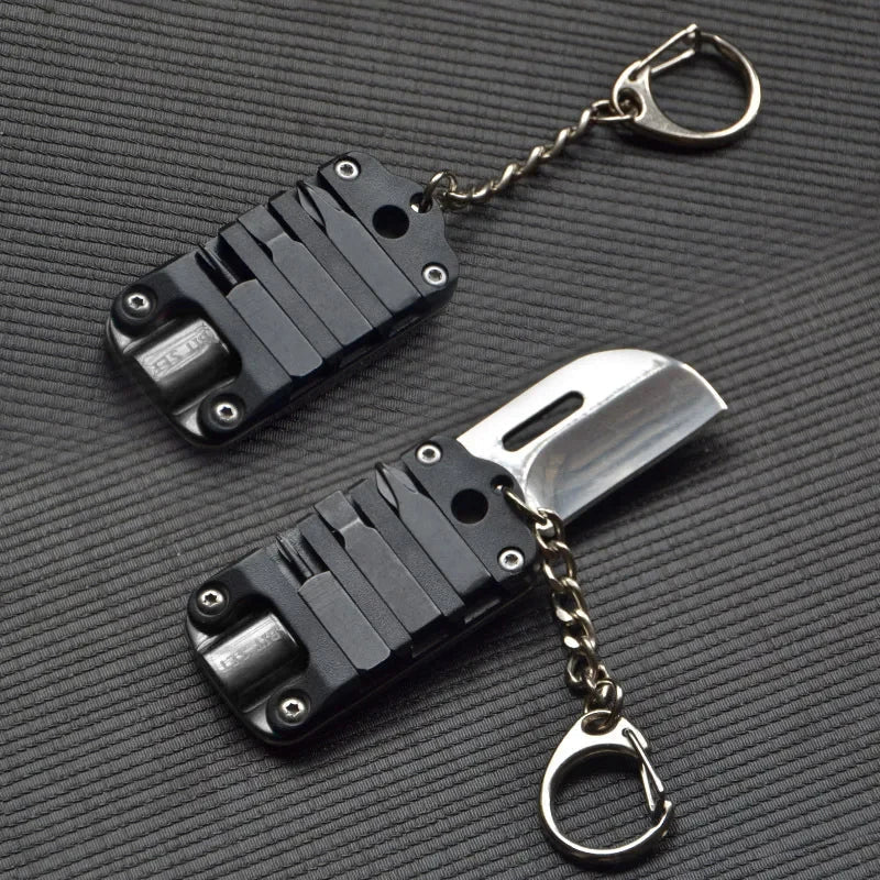 “Discover the Perfect Gift: The Versatile Mini Folding Knife Portable Keychain Tool”