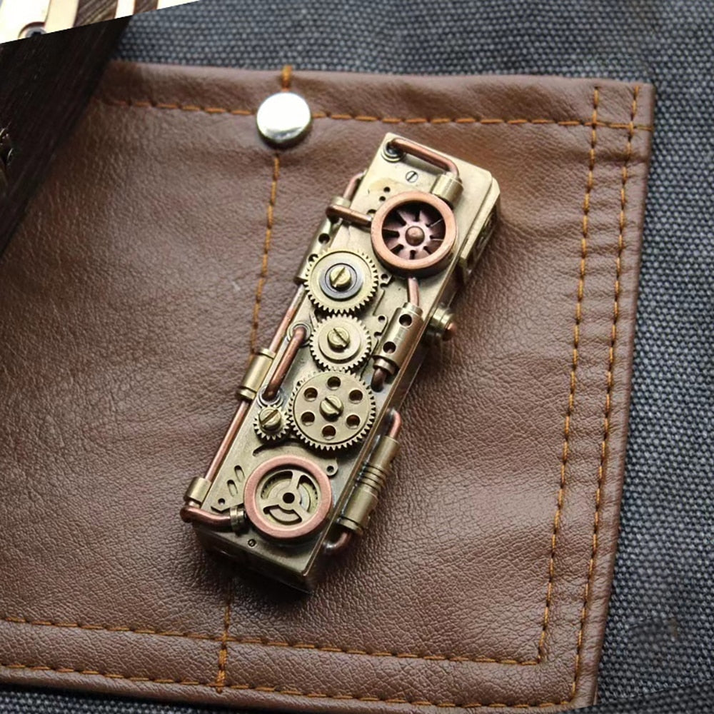 Uncover the Elegance and Utility of the Clockwork Flame Vintage Kerosene Lighter