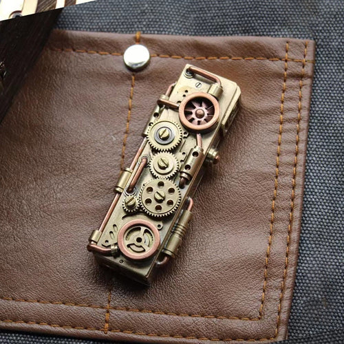 Uncover the Elegance and Utility of the Clockwork Flame Vintage Kerosene Lighter
