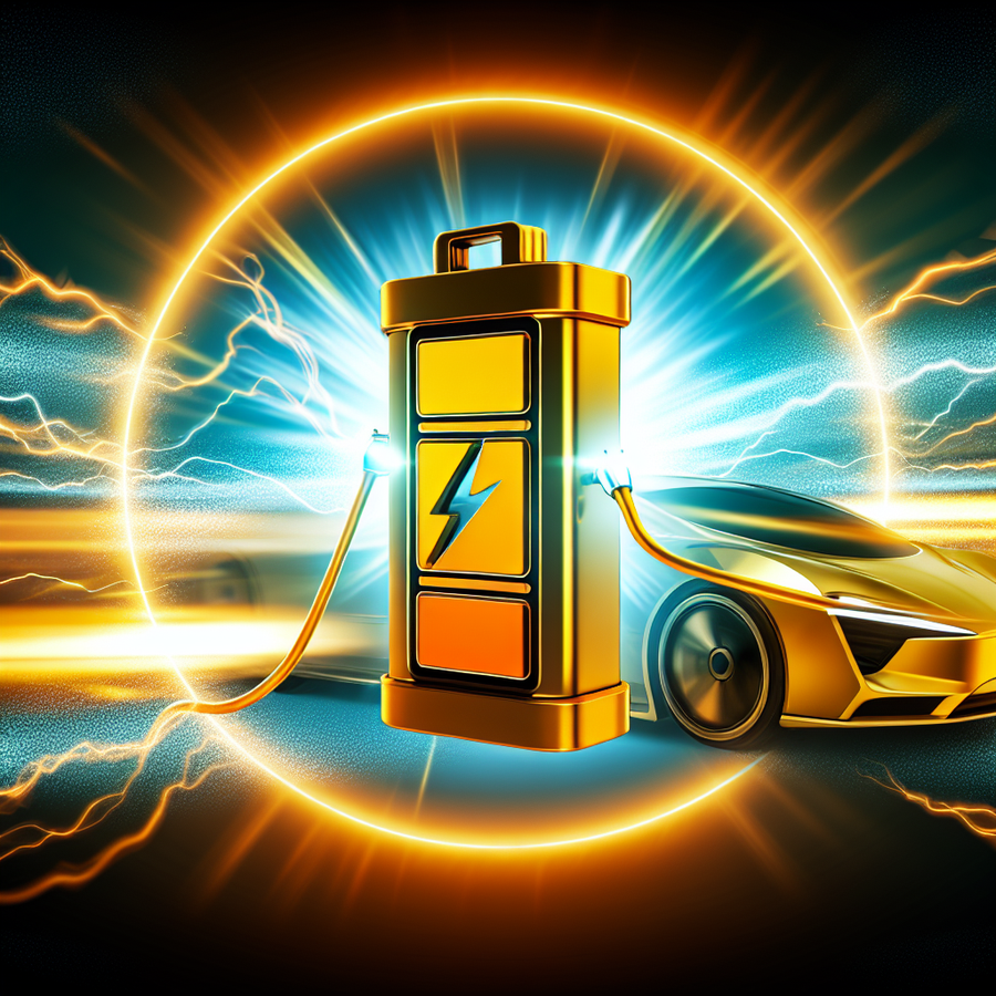 Golden Battery Tech: Ultra-Fast Charging and the Future of Electric Vehicles