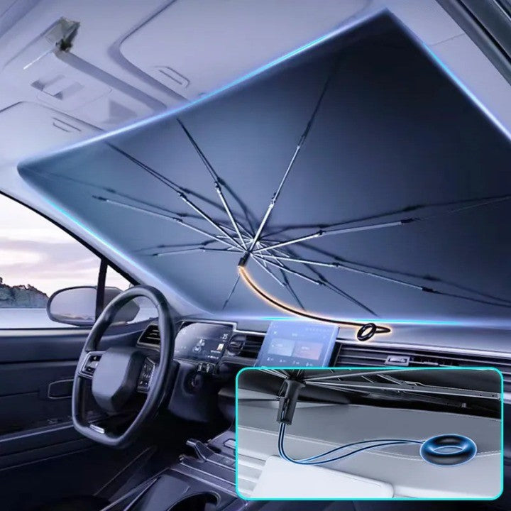 Sunshield Foldable Car Windshield Umbrella: The Ultimate Gift for Car Enthusiasts