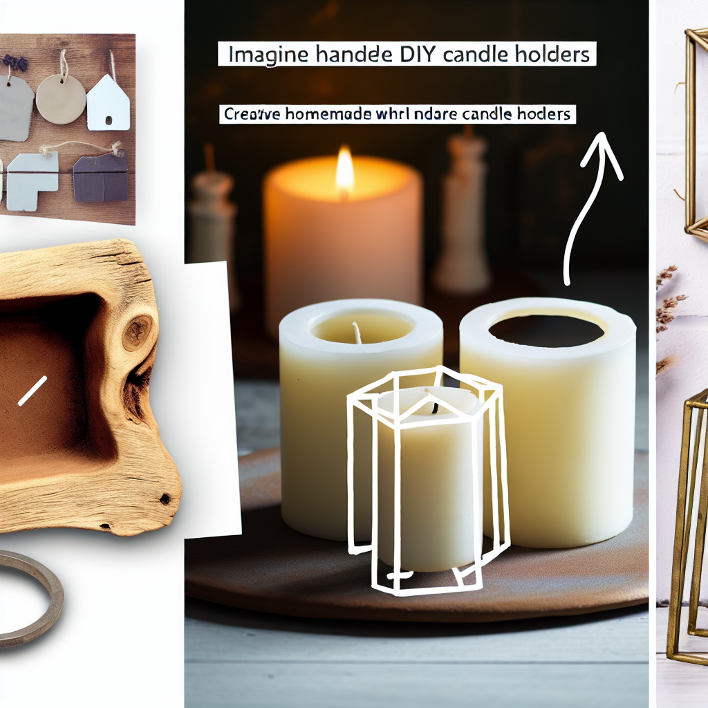 DIY Candle Holders: Creative Homemade Ideas for Any Style