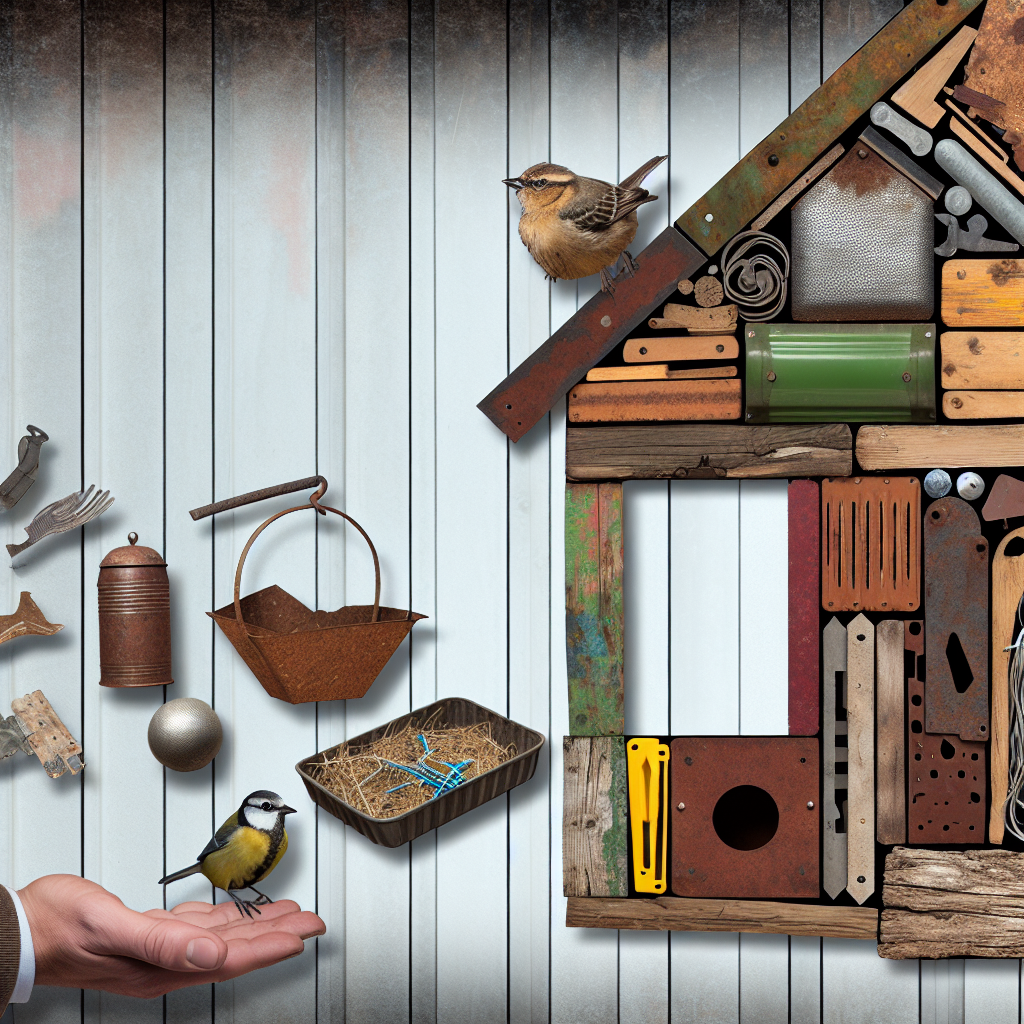 Build a Birdhouse from Recycled Materials: A DIY Guide