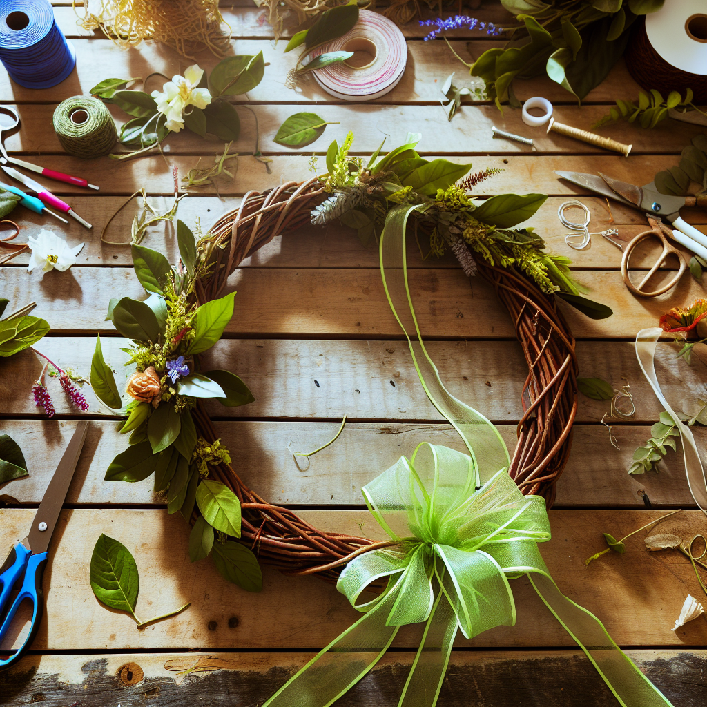 Crafting Your Own Beautiful Decorative Wreath: A Step-by-Step Guide