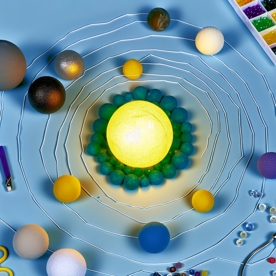 Build Your Own Solar System Model: Fun Projects with Everyday Items