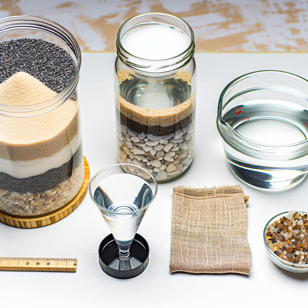 DIY Water Filtration Experiment: Build Your Own Water Filter