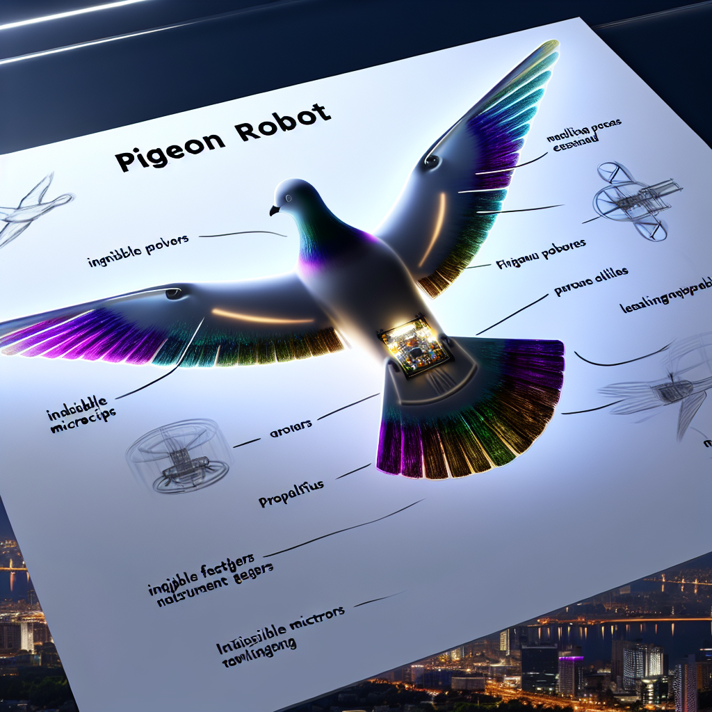 Pigeon Robot: The Future of Bird-Inspired Drone Technology