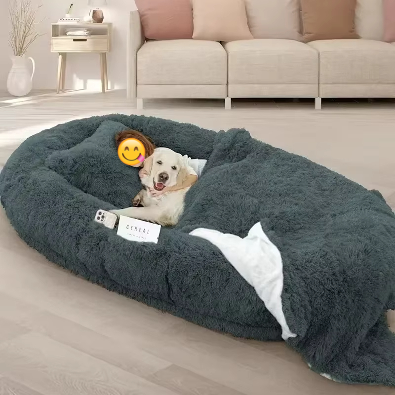 Oversized Ultra Plush Cozy Nest Floor Bed: The Ultimate Gift of Comfort and Relaxation