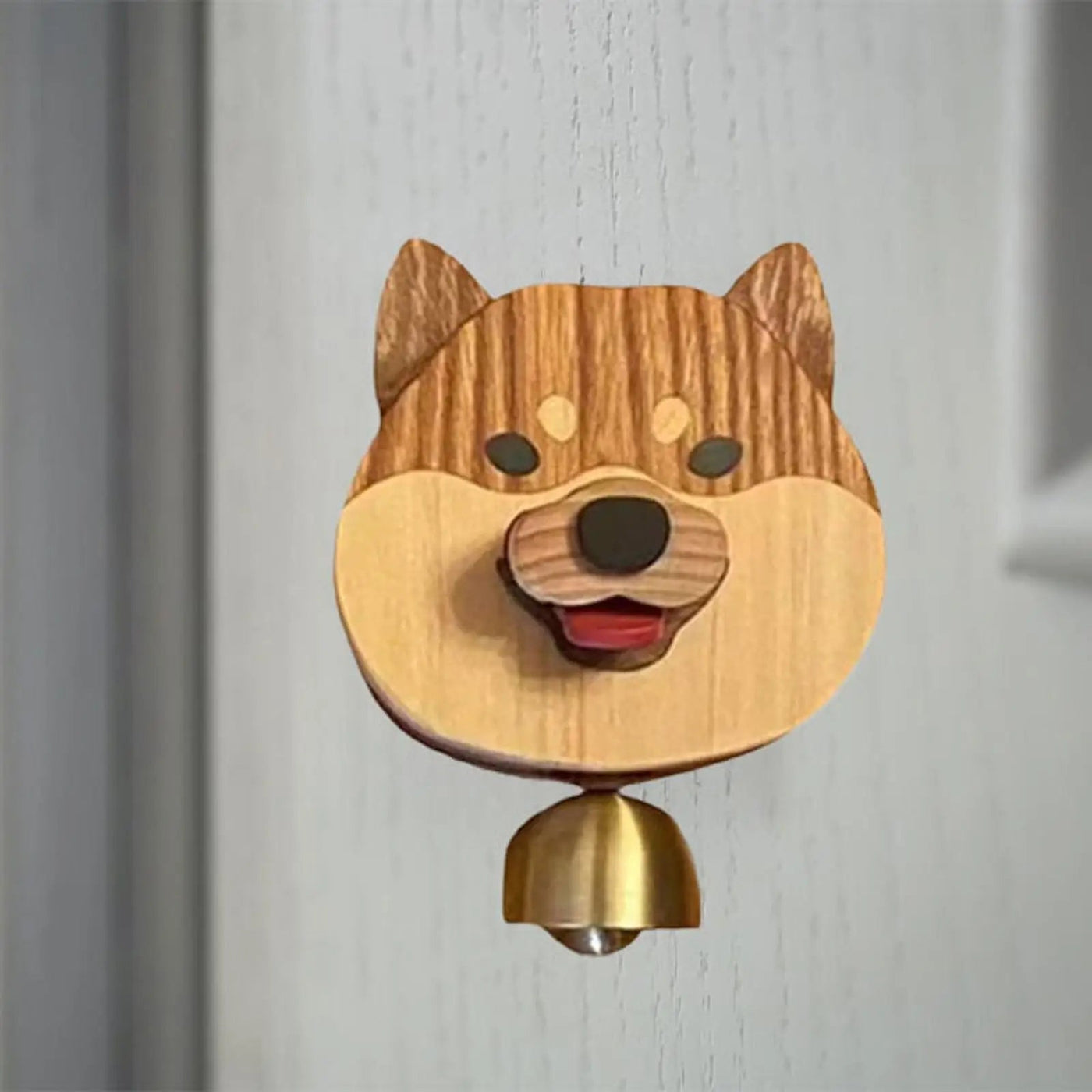 Playful Shiba Doorbell: The Perfect Gift for Dog Lovers & Unique Home Decor