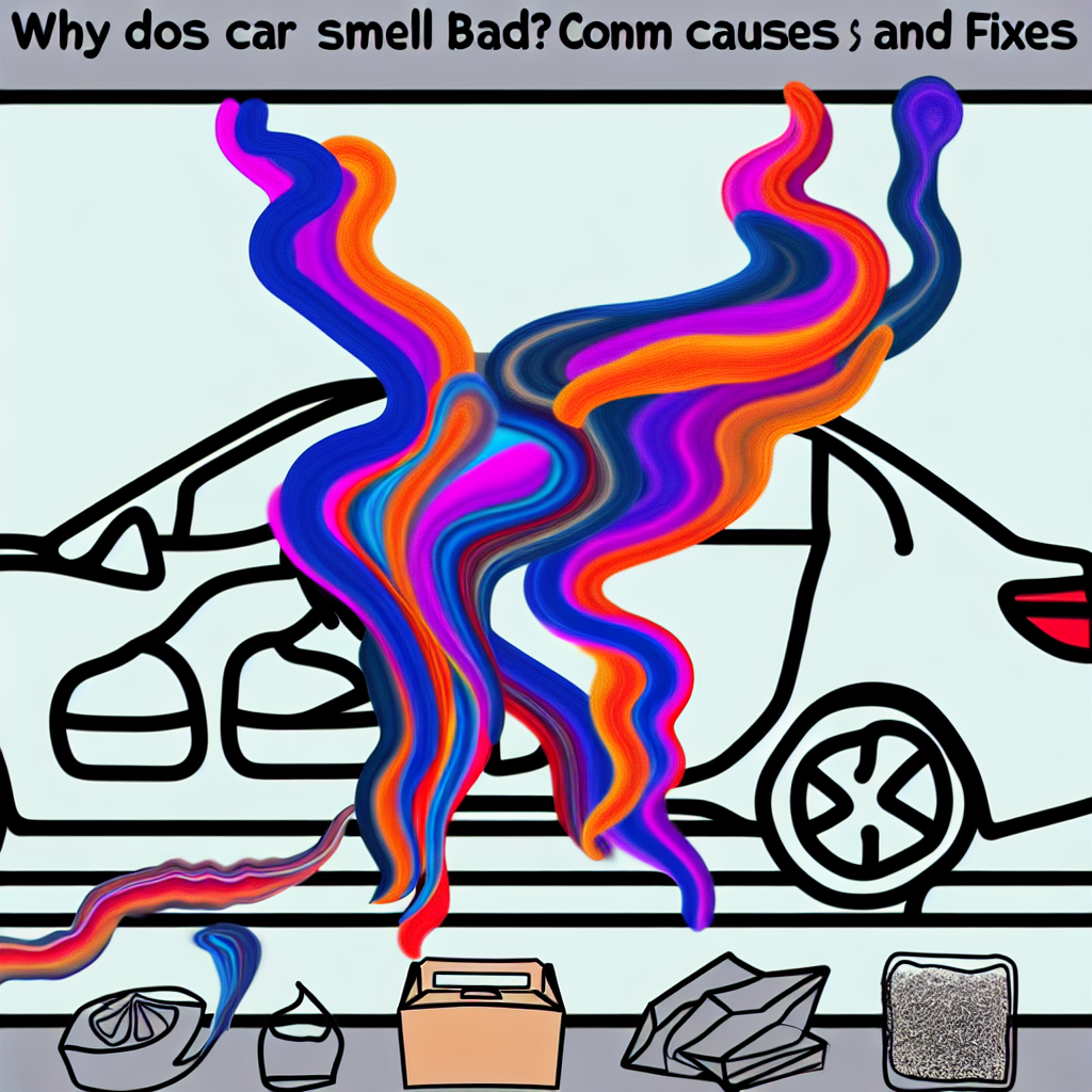 Why Does My Car Smell Bad? Common Causes and Easy Fixes