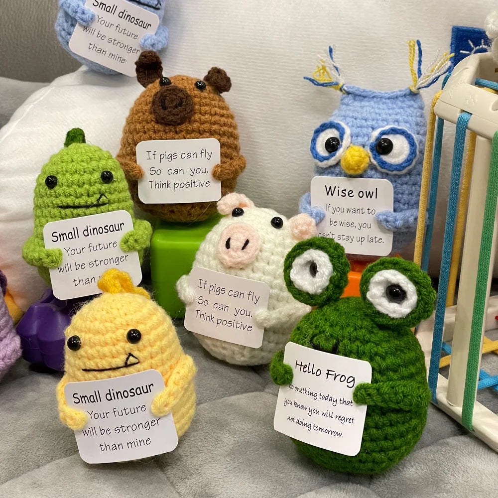 Positive Energy Handmade Plush Toy: The Perfect Comfort Gift & Home Decor