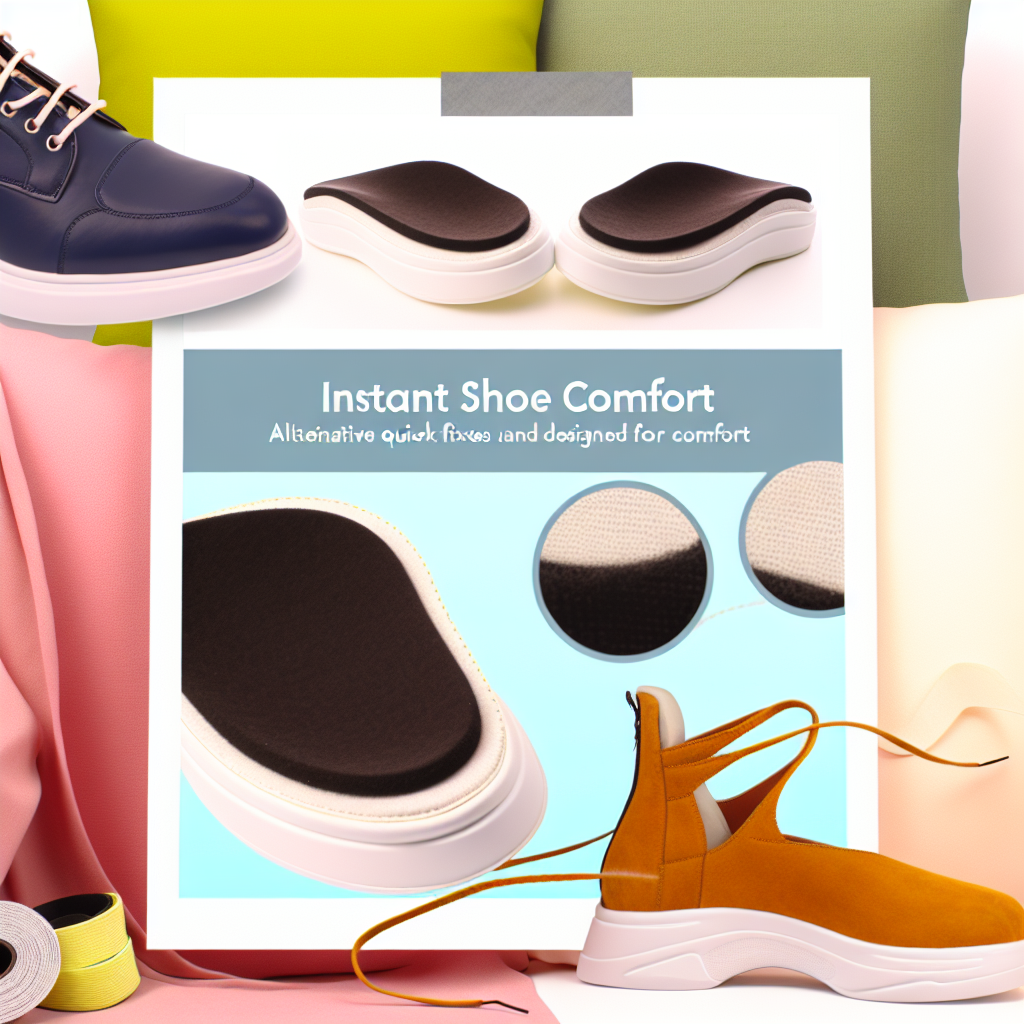 Instant Shoe Comfort: Easy Fixes for Happy Feet
Instant Shoe Comfort: Simple Solutions for Unhappy Feet
