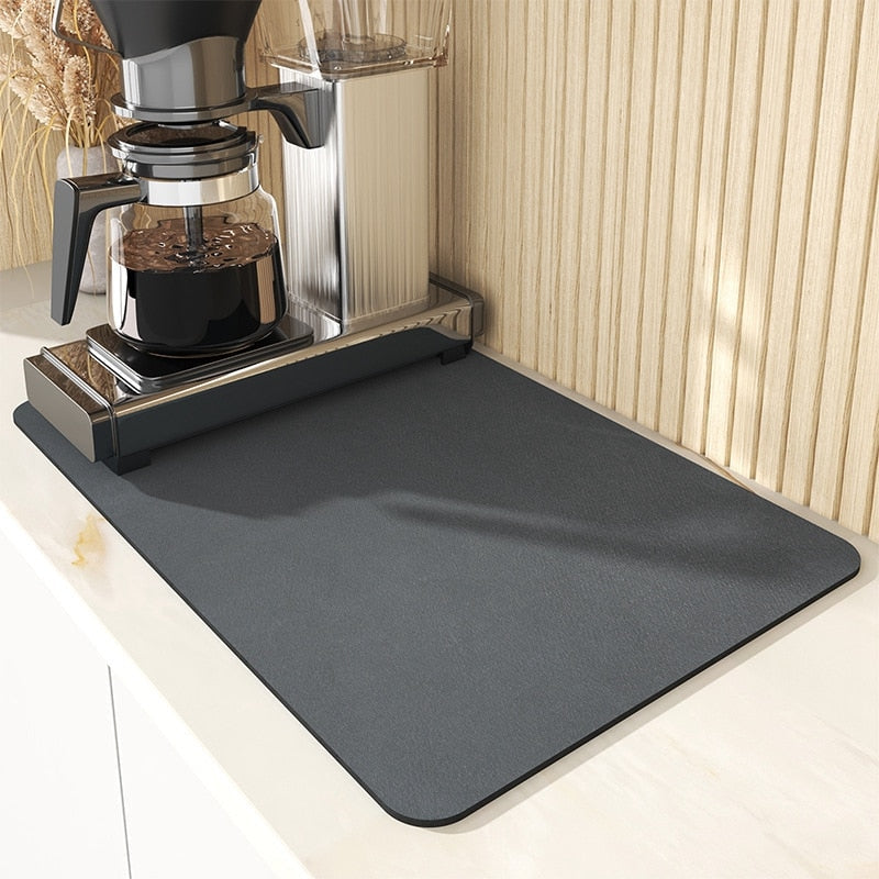 Large Water Absorbent Kitchen Draining Pad: The Ultimate Kitchen Countertop Protector