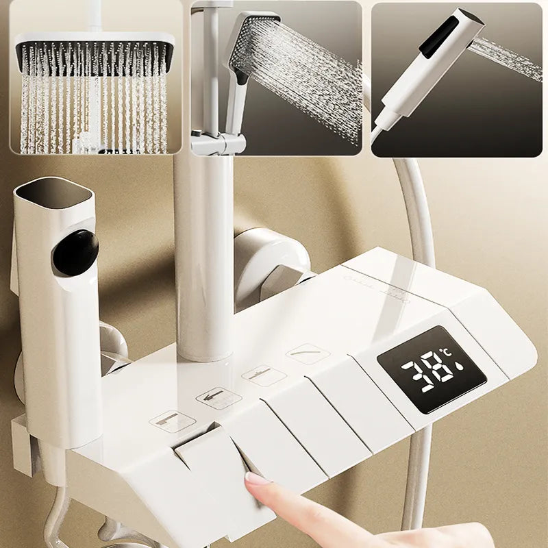 Digital Temperature Display Shower Set: The Perfect Luxury Gift