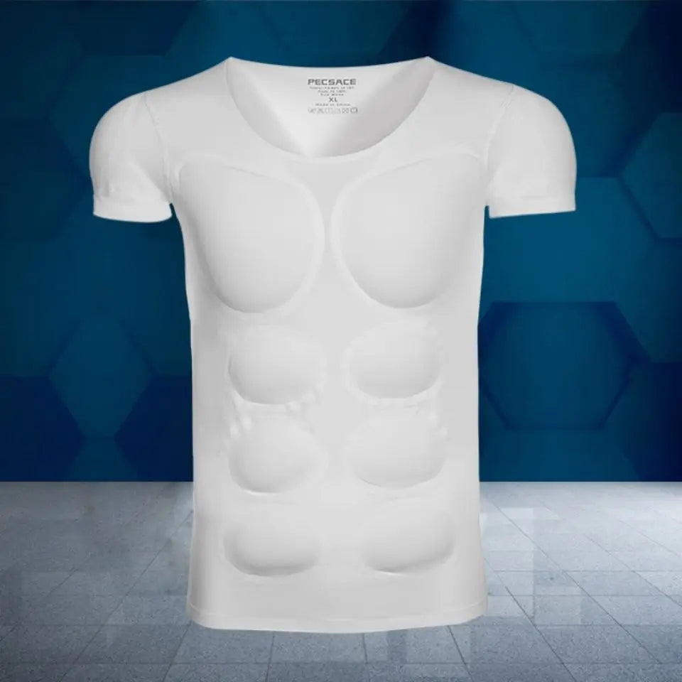 The Ultimate Gift: Boost Confidence with the Invisible Abs Muscle Enhancer Undershirt