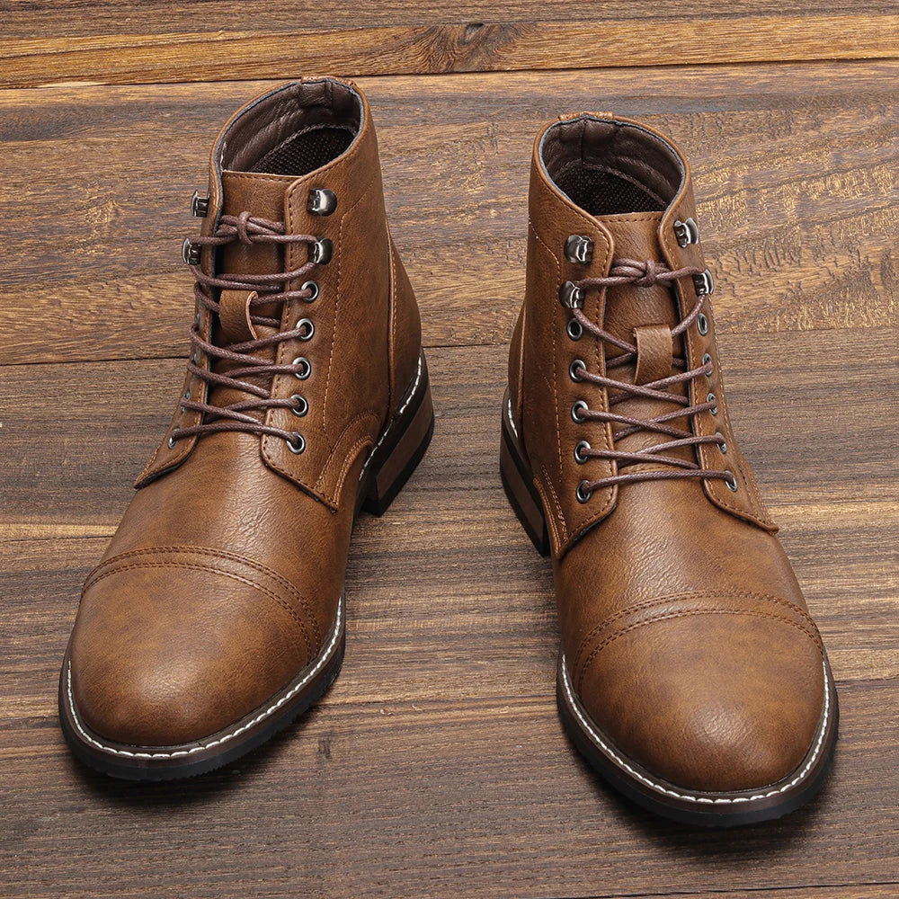 Timeless Vintage Leather Boots: The Perfect Gift for Style & Durability