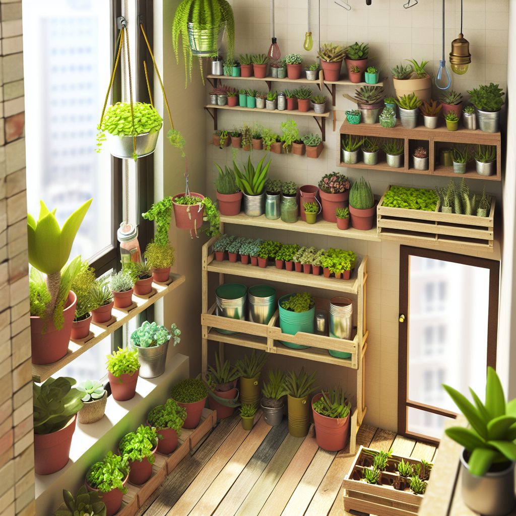Grow Green: Your Guide to Starting a Mini Urban Garden in a Small Apartment