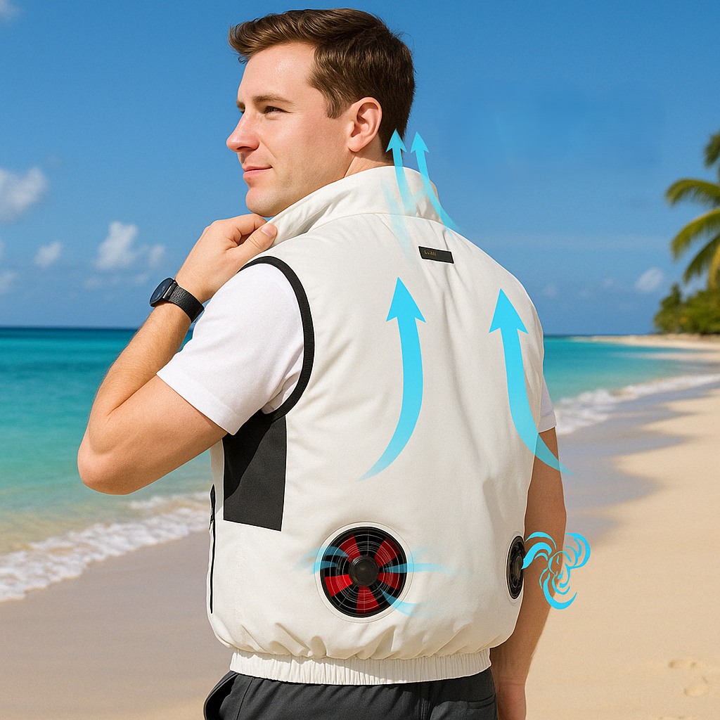 Ultra Breeze Cooling Vest: The Ultimate Summer Gift for Staying Cool & Comfortable