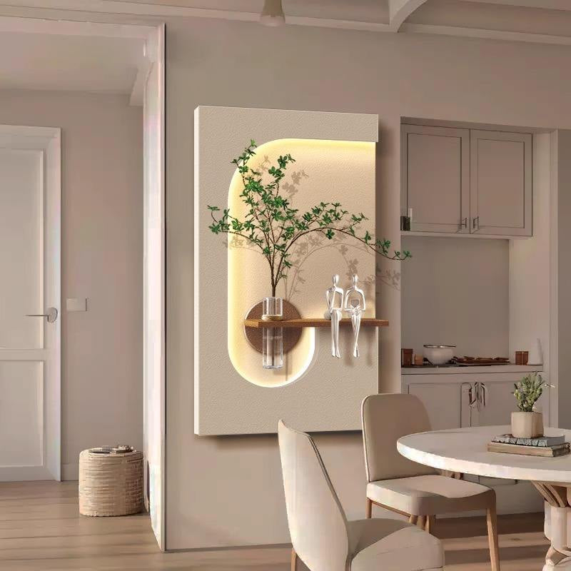Spiral Sprout LED Wall Shelf: The Perfect Gift for Style and Ambient Lighting