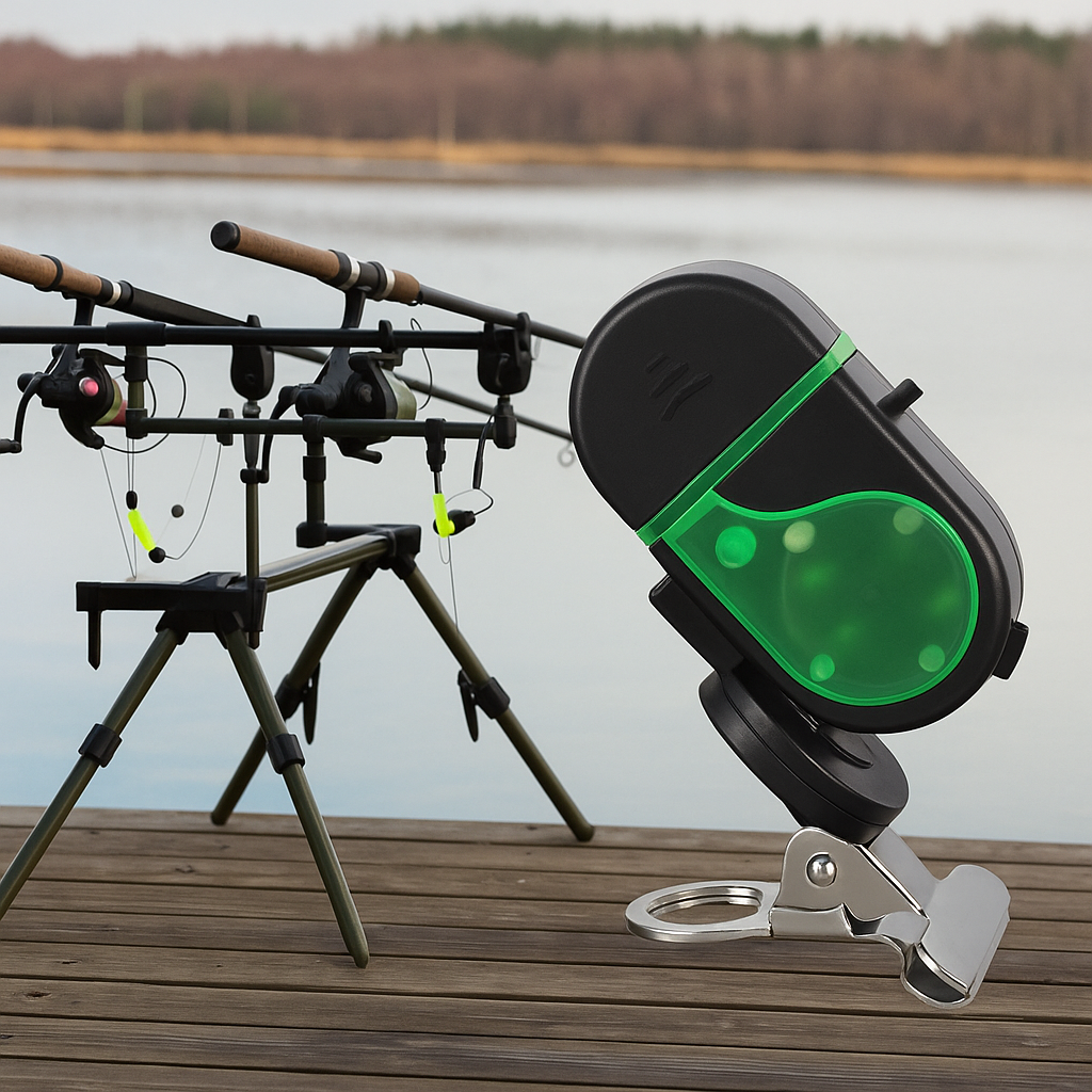 The Ultimate Fishing Gift: High-Sensitivity LED Night Clip-On Alarm for Anglers