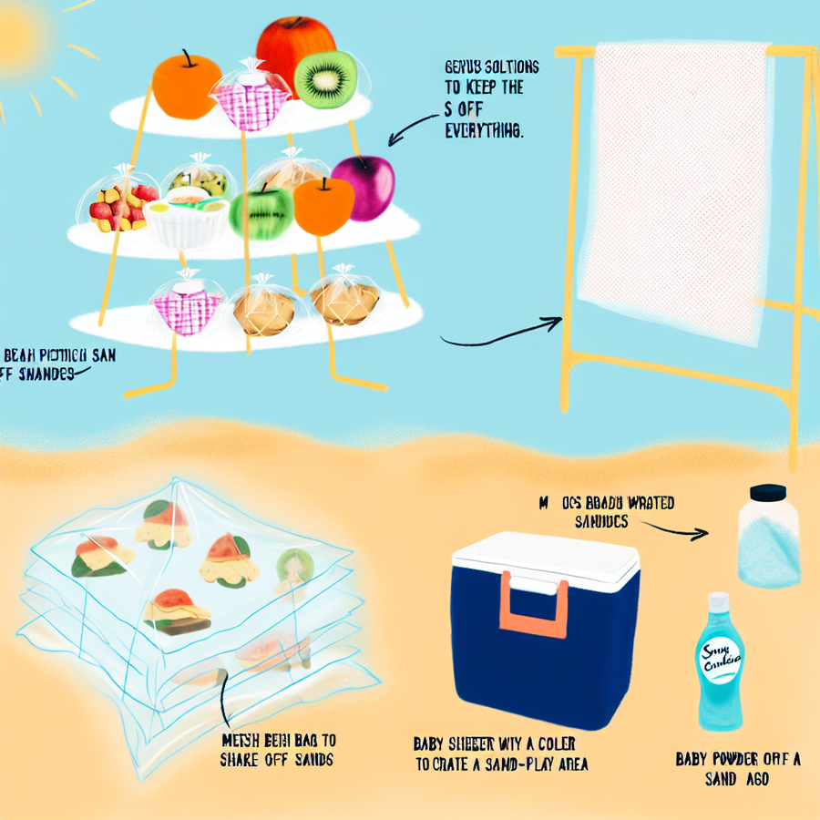 Beach Day Bliss: Genius Ways to Keep Sand Off Everything!