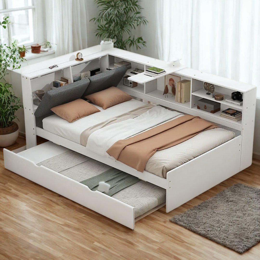 Give the Gift of Space & Style: Modern Bed with Storage for a Clutter-Free Bedroom