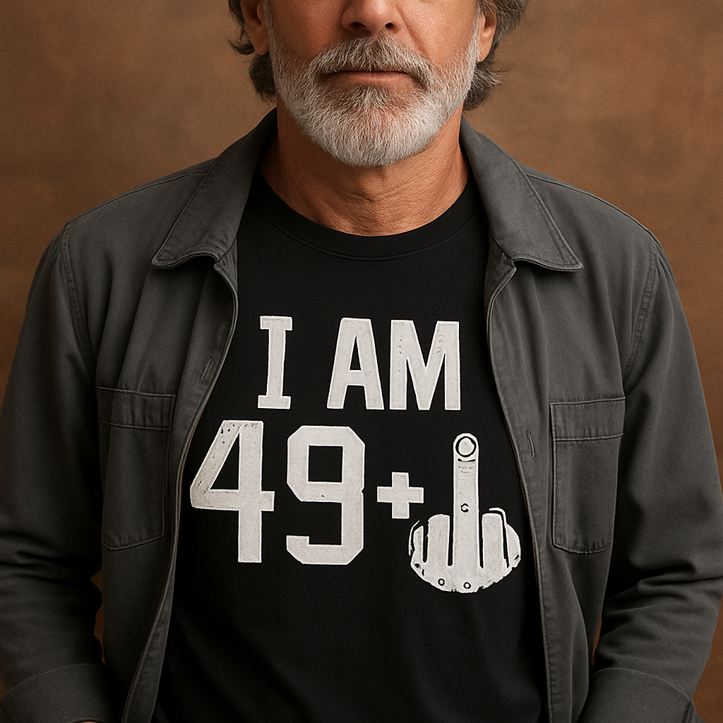 49+ and Fabulous: The Hilarious T-Shirt Gift for Embracing Age with Attitude
