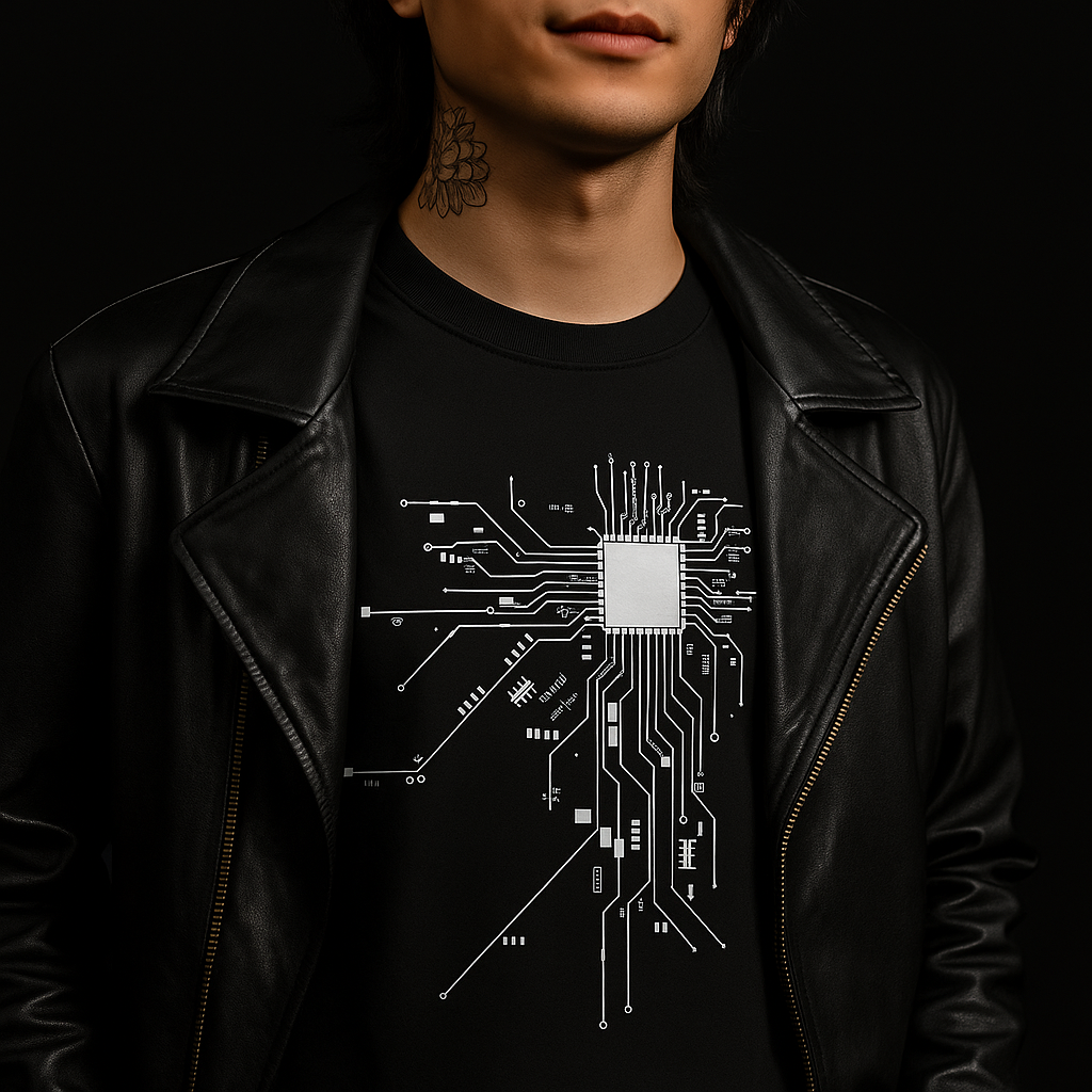 Motherboard Digital Circuit T-Shirt: The Ultimate Gift for Tech Lovers