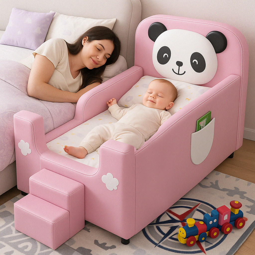 Cute Panda Toddler Bed: The Perfect Gift for Sweet Dreams & Easy Bedtime