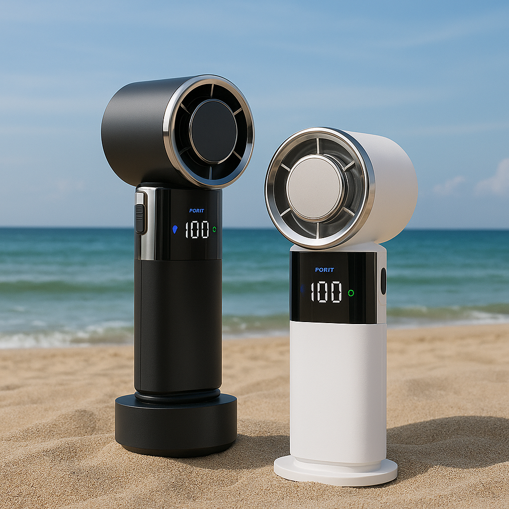 Cool Wind Smart Power Bank Fan: The Ultimate Gift for Summer Comfort & On-the-Go Power