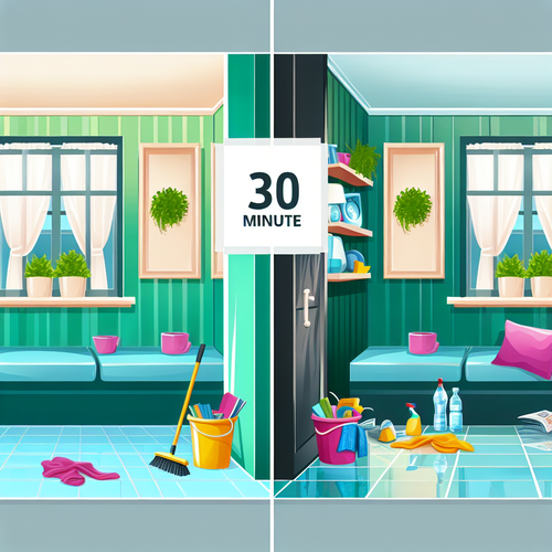 30-Minute Makeover: Your Daily Guide to a Sparkling Clean Home