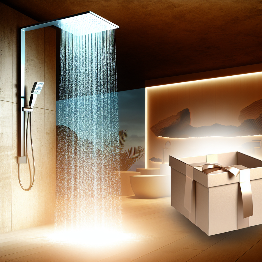 Elevate Your Bathroom: Gift Ideas for Modern Waterfall Shower Sets