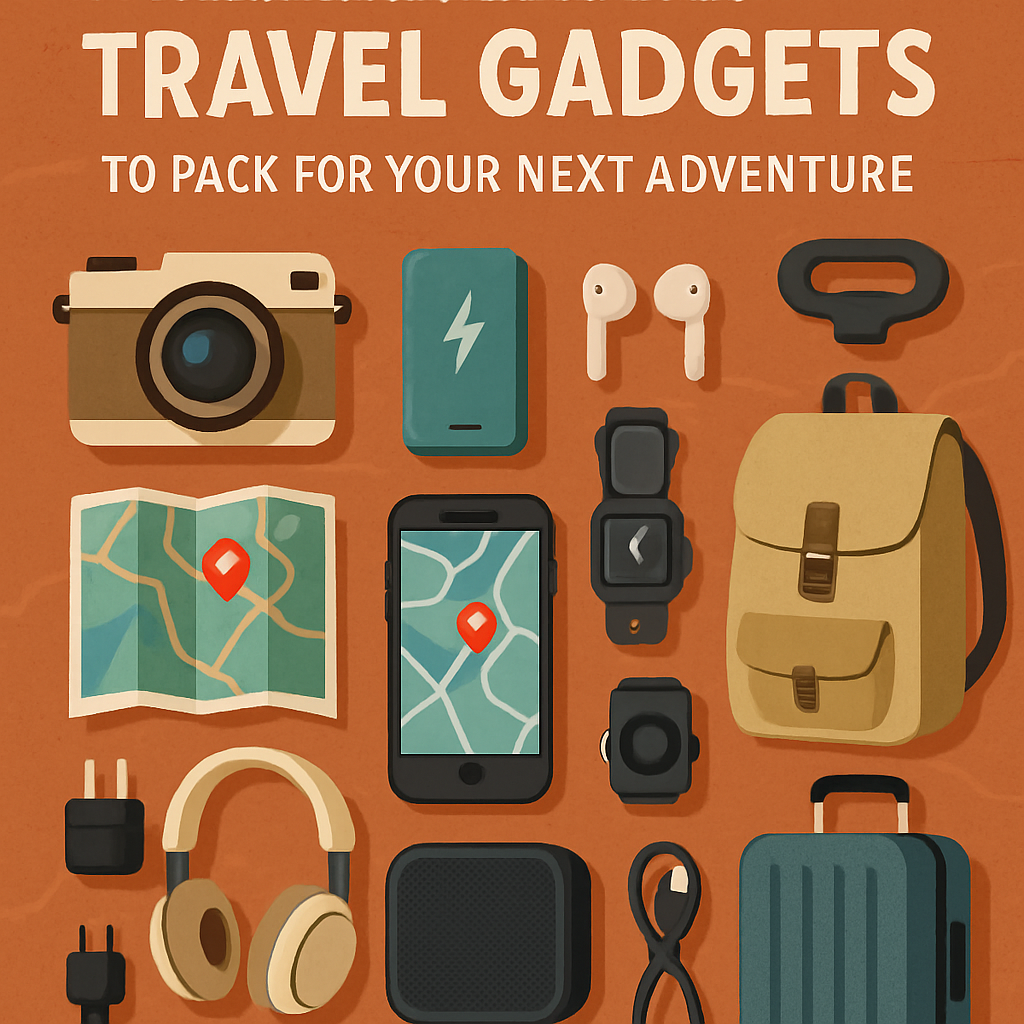 15 Essential Travel Gadgets to Pack for Your Next Adventure