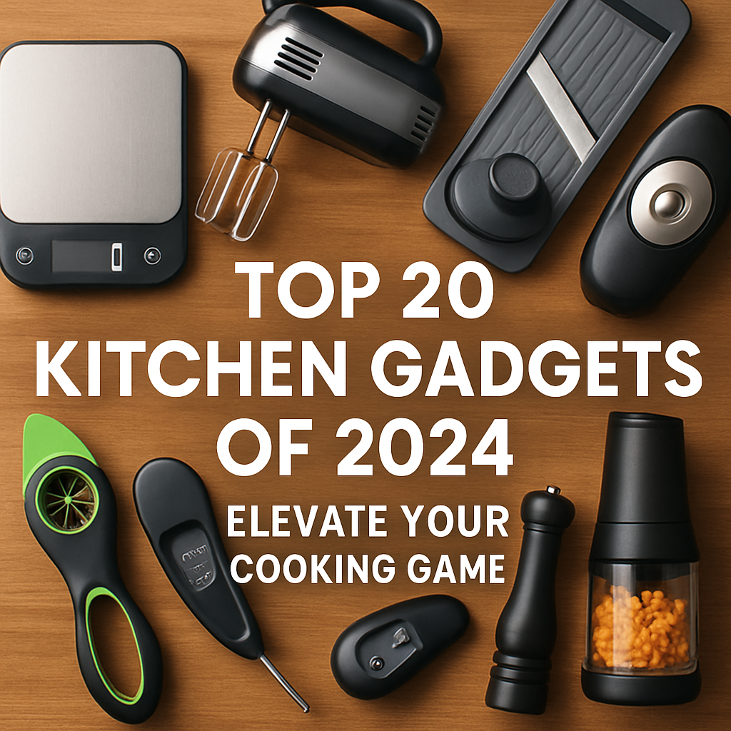 Top 20 Kitchen Gadgets of 2024: Elevate Your Cooking Game