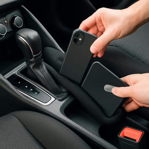 Never Drop Your Phone Again: Genius Solutions for the Dreaded Car Seat Crevice