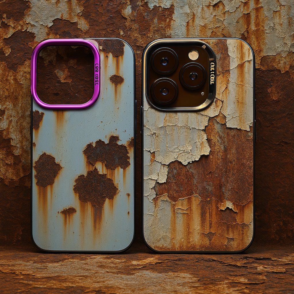 Industrial Rust iPhone Case: The Perfect Shockproof Gift for Style & Protection