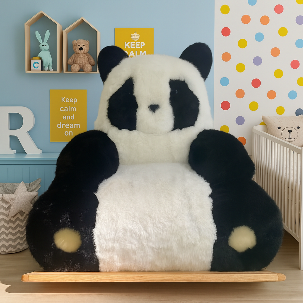 Rocking Panda Sofa: The Ultimate Gift for Kids – Comfort, Joy, & Playtime!