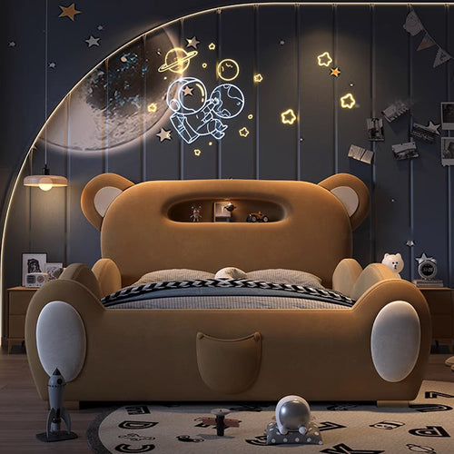 Sleepy Bear Cute Kids Bed: Transform Bedtime into a Magical Dreamland
