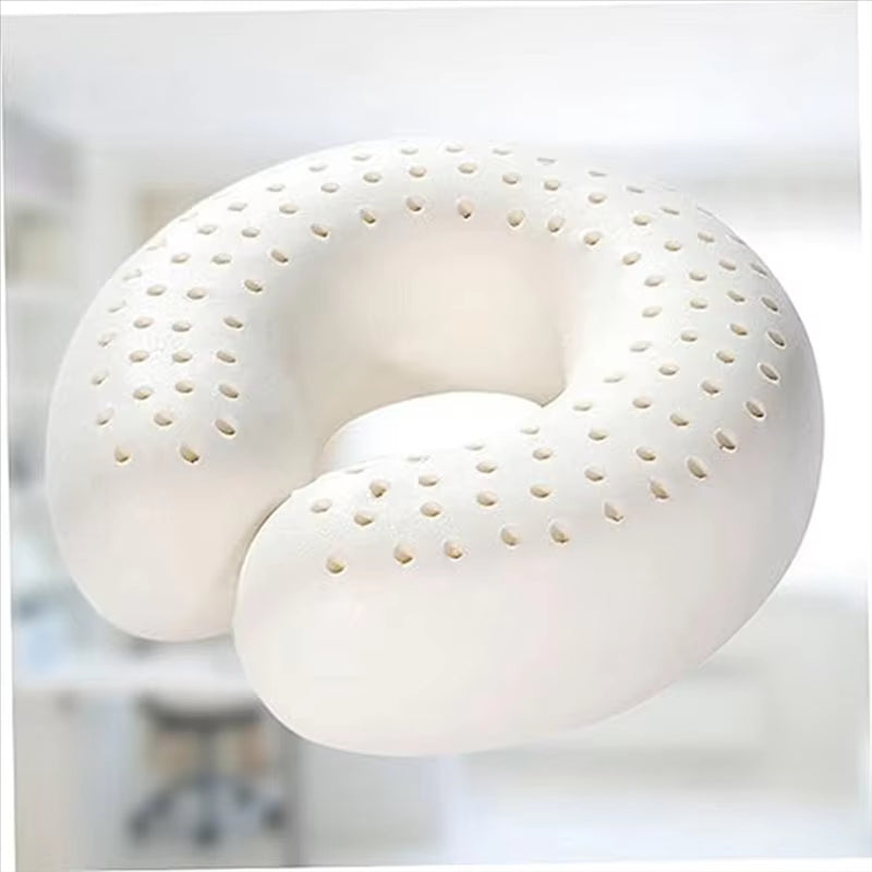 Give the Gift of Comfort: Natural Latex U-Shaped Neck Pillow for Travel & Relaxation