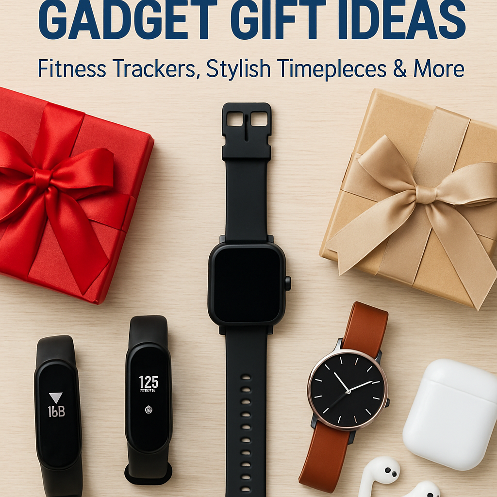 25 Smartwatch & Gadget Gift Ideas: Fitness Trackers, Stylish Timepieces & More