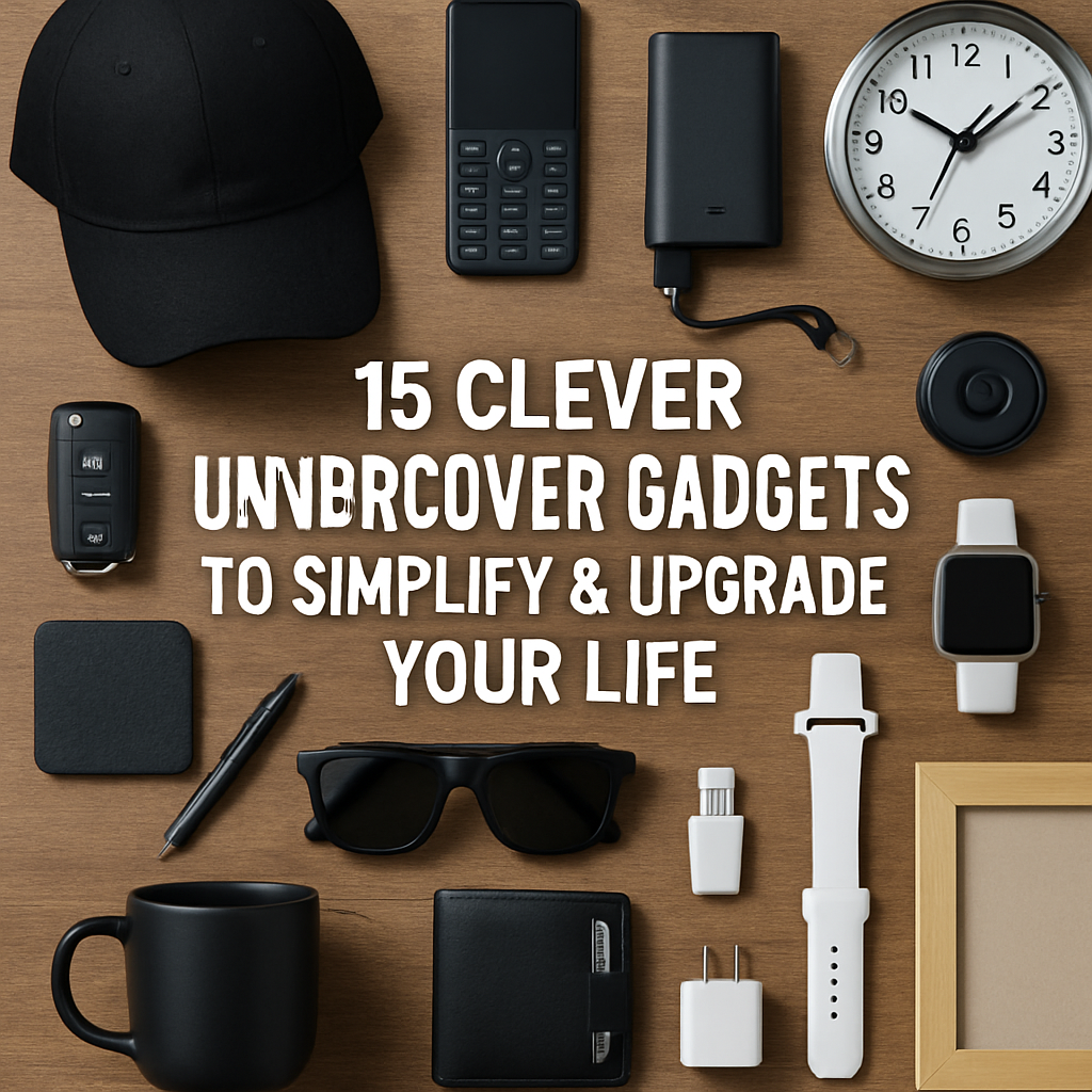 15 Clever Undercover Gadgets to Simplify & Upgrade Your Life
