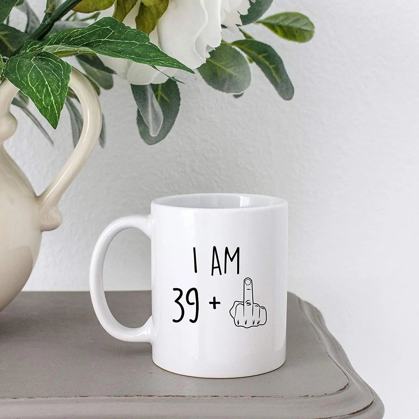 Funny Gifts for Adults: The “I Am 39 Plus Middle Finger Mug” and Embracing Age
