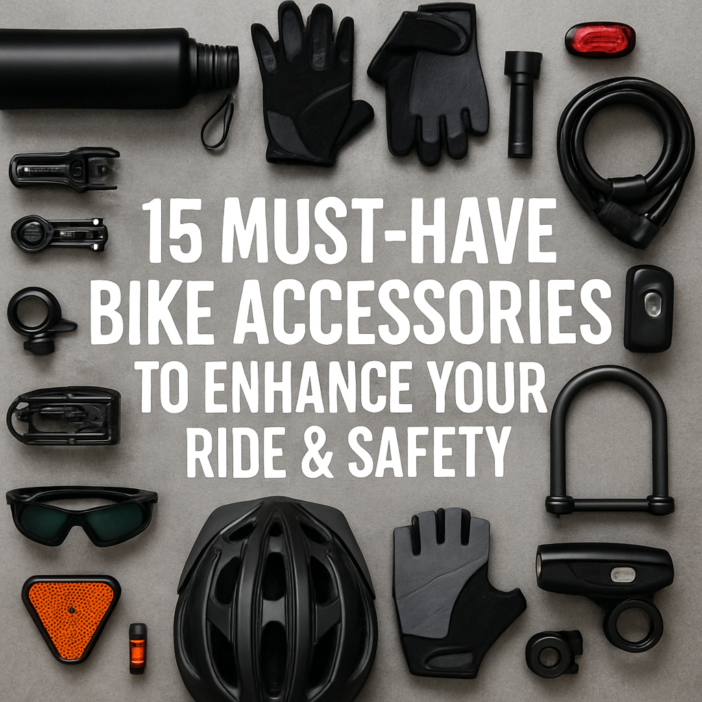 15 Must-Have Bike Accessories to Enhance Your Ride & Safety