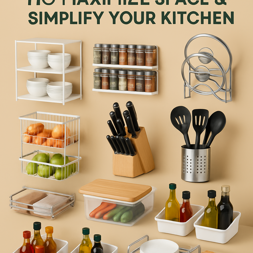 13 Kitchen Organization Products to Maximize Space & Simplify Your Kitchen