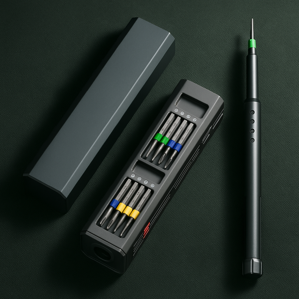 The Ultimate Gift: All-In-One Magnetic Mini Screwdriver Kit for Handymen & DIY Enthusiasts