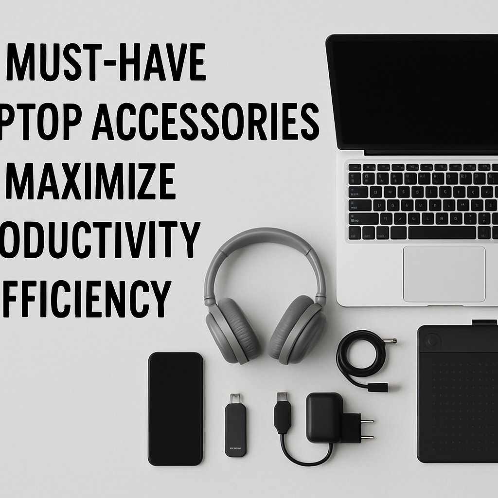 15 Must-Have Laptop Accessories to Maximize Productivity & Efficiency