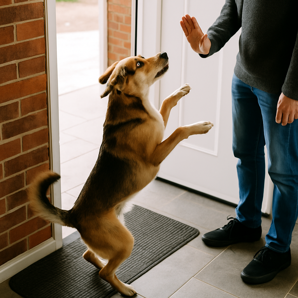 Stop the Madness: How to Teach Your Dog Not to Jump on Guests