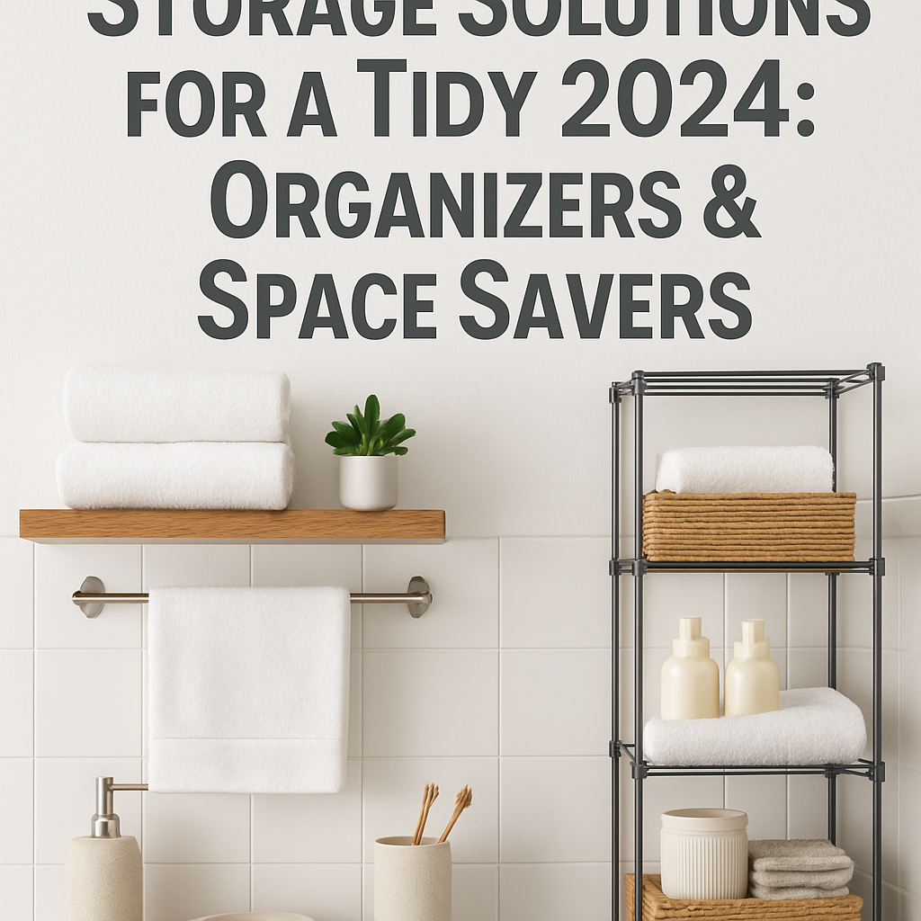 40 Bathroom Storage Solutions for a Tidy 2024: Organizers & Space Savers